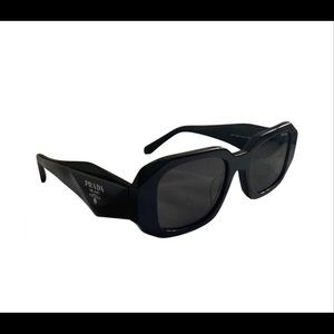 Prada Women’s Square Symbole Sunglasses, PR 17WS 49 mm in Black